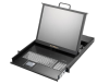 Консоль для стойки 19" AMK801-19UBRUD, высота 1U, TFT LCD 19", 1280x1024, 1 x USB, русифицированная клавиатура, тачпад, 24 ~ 48В DC