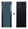Комплект дверей Lanmaster TWT-CBB-DR22-6X-S-G1 черный