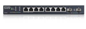Коммутатор Zyxel Networks Мультигигабитный Smart L3 Lite Zyxel NebulaFlex XMG1915-10E, 8xRJ-45: 1/2.5G, 2xSFP+, бесшумный (без вентилятора)