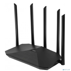 Digma DWR-AX1501 Роутер беспроводной AX1500 10/100/1000BASE-TX черный