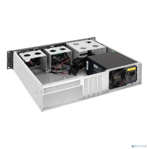 Exegate EX298542RUS Серверный корпус ExeGate Pro 2U400-04 <RM 19", высота 2U, глубина 400, БП 1000RADS, 2*USB>