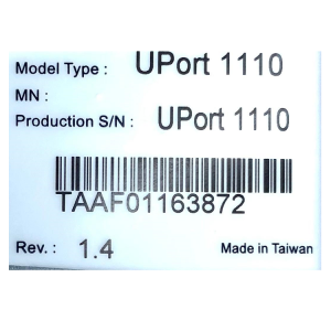 1-портовый преобразователь USB в RS-232