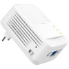 Удлинитель WiFi сети "Набор PowerLine адаптеров AV1000 со встроенной розеткой. Удлинитель WiFi сети "Набор PowerLine адаптеров AV1000 со встроенной розеткой.