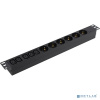 Exegate EX280868RUS Блок розеток ExeGate ServerPro PDU-19H010 Al-5C136S-C14, 19",1U,алюм, 5 IEC 320 C13, 6Schuko, С14
