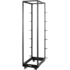 Стойка двухрамная облегченная 48U, с регулируемой глубиной (560-1020 мм), черная
