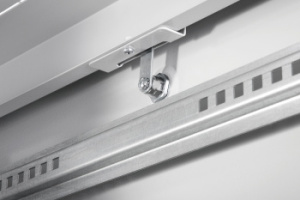 Шкаф серверный ЦМО (ШТК-Э-42.8.10-44АА) напольный 42U 800x1000мм пер.дв.перфор. задн.дв.перфор. 2 бок.пан. направл.под закл.гайки 710кг серый 915мм 11