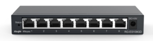 Коммутатор Ruijie Reyee 8-Port Gigabit unmanaged Switch, 8 Gigabit RJ45 Ports ,Steel Case