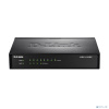 D-Link DES-1008P/C1A Неуправляемый коммутатор с 8 портами 10/100Base-TX (4 порта с поддержкой PoE 802.3af (15,4 Вт), PoE-бюджет 52 Вт)