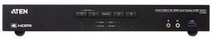 КВМ переключатель ATEN 4-Port USB3.0 4K HDMI Dual Display KVMP Switch