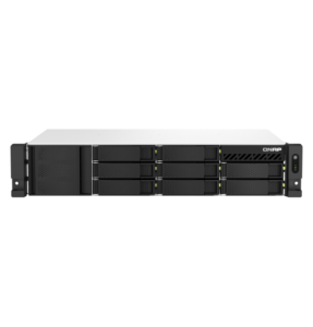 Система хранения данных QNAP SMB 2U/8bay QC 2,2GhzCPU/4Gb(upto64Gb)/upto 20HDD with TL-R1200S-RP/SATA(3,5'' 2,5")/ 4xUSB3.2/2xExp.slot/2x2,5Gb/iSCSI/2