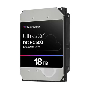 Жесткий диск серверный 3.5" 18TB WD Ultrastar DC HC550 (WUH721818ALE6L4) SATA 6Gb/s, 7200rpm, 512MB, 0F38467, 512e