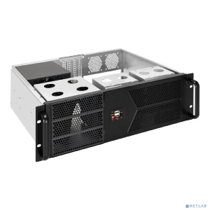 Exegate EX298429RUS Серверный корпус ExeGate Pro 3U400-07 <RM 19", высота 3U, глубина 400, БП 1000RADS, 2*USB>