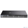 TP-Link SG6654XHP Стекируемый управляемый коммутатор 3-го уровня Omada с 48 гигабитными портами PoE+ и 6 портами SFP+