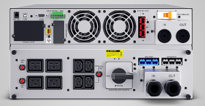 Источник бесперебойного питания CyberPower OLS10KERT5U Online 10000VA/10000W USB/RS-232/Dry/EPO/SNMP/CloudCard/(4 IEC С13, 4 IEC C19, terminal block)/