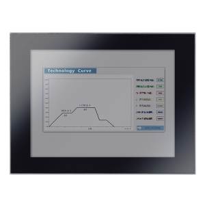 Промышленный монитор Nodka PANEL5000-C123-LH с проекционно-емкостным сенсорным экраном. Дисплей 12,1", True Flat (плоскопанельный дизайн), пылевлагоз