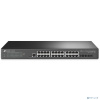 TP-Link TL-SG3428X-UPS Управляемый коммутатор JetStream уровня 2+ с 24 гигабитными портами RJ45, 4 портами SFP+ и источником бесперебойного питания TP-Link TL-SG3428X-UPS Управляемый коммутатор JetStream уровня 2+ с 24 гигабитными портами RJ45, 4 портами SFP+ и источником бесперебойного питания