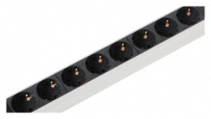 Блок распределения питания Rem R-16-25S-I-1820-3 верт.размещ. 25xSchuko базовые 16A Schuko 3м