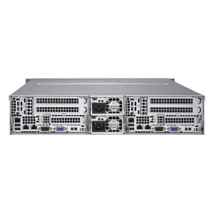 Платформа системного блока SuperMicro SYS-6029TR-DTR 2*node 2*LGA3647, C621, 8*DDR4(2933, 6*3.5" HS SATA3, 2*PCIE, 2*Glan, IPMI lan, 2*USB 3.0, VGA, C