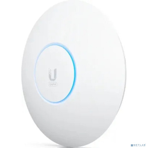UBIQUITI U6-Enterprise Точка доступа 2,4+5+6 ГГц, Wi-Fi 6E, 4х4 MU-MIMO, 802.3at, 1х 2,5G RJ45