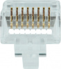 Коннектор ITK (CS3-1C06U-FPS) кат.6 RJ45 прозрачный (упак.:1шт)