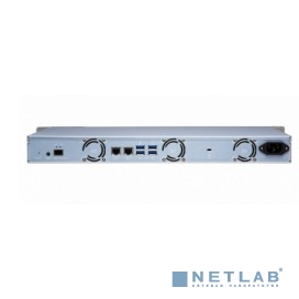 QNAP TS-431XeU-2G Сетевое хранилище, 4 отсека для HDD, 10 GbE SFP+, стоечное исполнение, 1 блока питания. ARM Cortex-A15 Annapurna Labs AL-314 1,7 ГГц