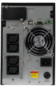 Источник бесперебойного питания SMARTWATT ИБП Онлайн, мощность 1000/900 ВА/Вт, напольный, LCD дисплей, управляемые розетки, IEC13 - 4 шт.