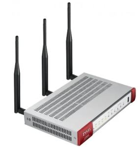 Межсетевой экран/ ZYXEL ZyWALL USG FLEX 100W Firewall with 1-year subscriptions (AS, AV, CF, IDP), 2xWAN GE (1xRJ-45 and 1xSFP), 4xLAN / DMZ GE,