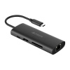 Разветвитель USB-C A4Tech DST-80C 2порт. серый Разветвитель USB-C A4Tech DST-80C 2порт. серый
