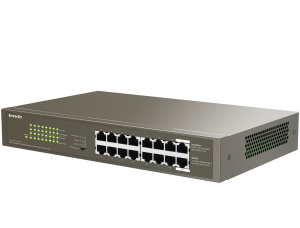 "TEG1116P-16-150W — это неуправляемый PoE-коммутатор, разработанный компанией Tenda. Устройство соответствует стандартам IEEE 802.3af и IEEE 802.3at,