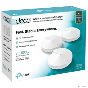TP-Link Deco M5(3-pack) AC1300 Домашняя Mesh Wi-Fi система