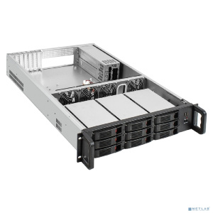 Exegate EX296235RUS Серверная платформа ExeGate Pro 2U650-HS09 <RM 19", высота 2U, глубина 650, Redundant БП Chicony 2x550W, 9xHotSwap, 2*USB>
