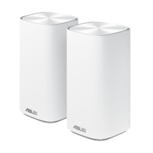 Бесшовный Mesh роутер Asus ZenWiFi CD6 (CD6(2-PK)) AC1500 10/100/1000BASE-TX белый (упак.:2шт)