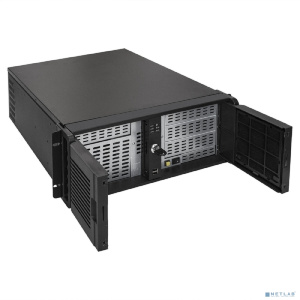 Exegate EX300096RUS Серверный корпус ExeGate Pro 4U480-15/4U4132 <RM 19", высота 4U, глубина 480, БП 500PAS, USB>