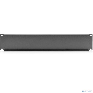 5bites Панель-заглушка CM-100B-2U на винтах 2U / 19" / BLACK
