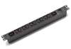 Блок распределения питания SMARTWATT PDU P-series Basic, 1U, 1Ф 16A, 3,8кВА, выход - 10xC13+2xC19, вход IEC320