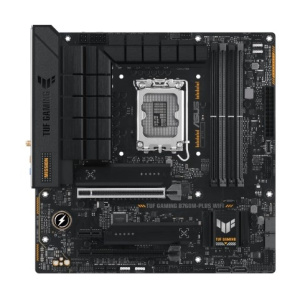 Asus TUF GAMING B760M-PLUS WIFI {Soc-1700, Intel B760, 4xDDR5, mATX AC`97 8ch(7.1) 2.5Gg RAID+HDMI+DP}