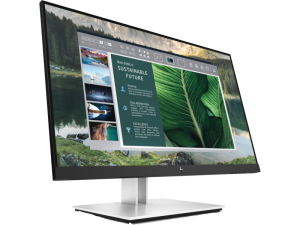 HP E24u G4 23,8 Monitor 1920x1080, 16:9, IPS, 250 cd/m2, 1000:1, 5ms, HDMI, USB-C, USB, DisplayPort, 50/60 Hz, height, tilt, swivel, pivot, Silver (не