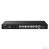 IP-COM G1128P-24-250W Неуправляемый PoE коммутатор с 24 Гигабитными портами PoE и 2 SFP портами IP-COM G1128P-24-250W Неуправляемый PoE коммутатор с 24 Гигабитными портами PoE и 2 SFP портами