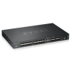 Коммутатор L3 Core коммутатор Zyxel XGS4600-32F, rack 19", 24xSFP, 4xCombo (SFP/RJ-45), 4xSFP+, стекируемый (до 4), 2 блока питания в комплекте