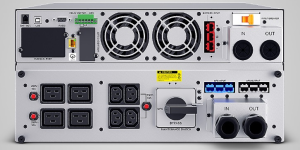 Источник бесперебойного питания CyberPower OLS6KERT5U Online 6000VA/6000W USB/RS-232/Dry/EPO/SNMP/CloudCard/(4 IEC С13, 4 IEC C19, terminal block)/bat