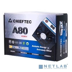 Chieftec 550W RTL [CTG-550C] {ATX-12V V.2.3/EPS-12V, PS-2 type with 12cm Fan, PFC,Cable Management ,Efficiency >85 , 230V ONLY}