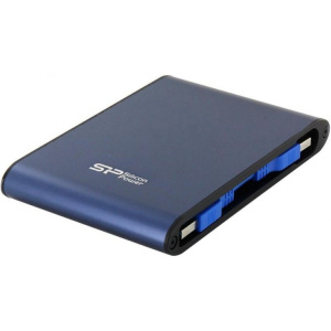 Жесткий диск SILICON POWER Portable HDD 2Tb Armor A80 SP020TBPHDA80S3B {USB3.0, 2.5", Shockproof, Water/dust proof, Anti-shock, blue}