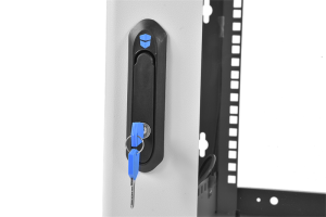 Шкаф ЦМОШкаф телекоммуникационный настенный сварной 6U (600 350) съёмные стенки, дверь стекло