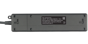 Сетевой фильтр Power Cube сетевой фильтр c USB, 1,9 метра, USB-порты:Type-A: 2 шт,Type-C: 1 шт.зарядка 3.5А/20вт, 2 розетки с заземлением, 16А/3,5кВт,