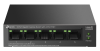 коммутатор TP-Link LS105GP, Настольный коммутатор с 5 гигабитными портами PoE+, 802.3af/at, бюджет PoE — 65 Вт, до 250 метров