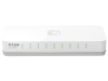 Коммутатор D-Link Неуправляемый коммутатор, 8x100Base-TX, корпус пластик