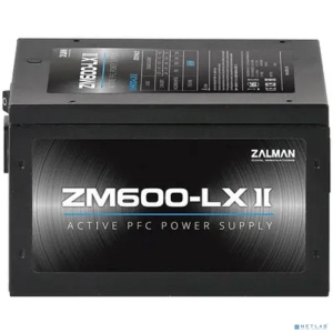 Zalman <LX> ZM600-LXII <600W, ATX12V v2.3, APFC, 12cm Fan, Ret>