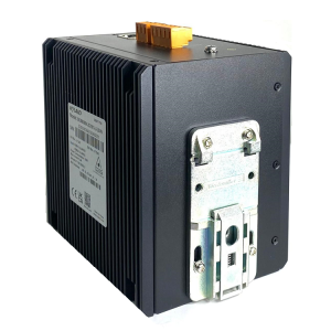 Управляемый коммутатор c 2 слотами 100/1000Base-X SFP , 16 портами 10/100Base-T(X) (разъем RJ45), два входа питания 12 В пост., 24 В пост., PROFINET