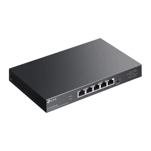 коммутатор TP-Link TL-SG105PP-M2, 5-Port 2.5G Desktop Switch with 4-Port PoE++ 123 W