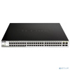 D-Link DGS-1210-52MPP/ME/B1A PROJ Управляемый коммутатор 2 уровня с 48 портами 10/100/1000Base-T и 4 портами 1000Base-X SFP (48 портов с поддержкой Po